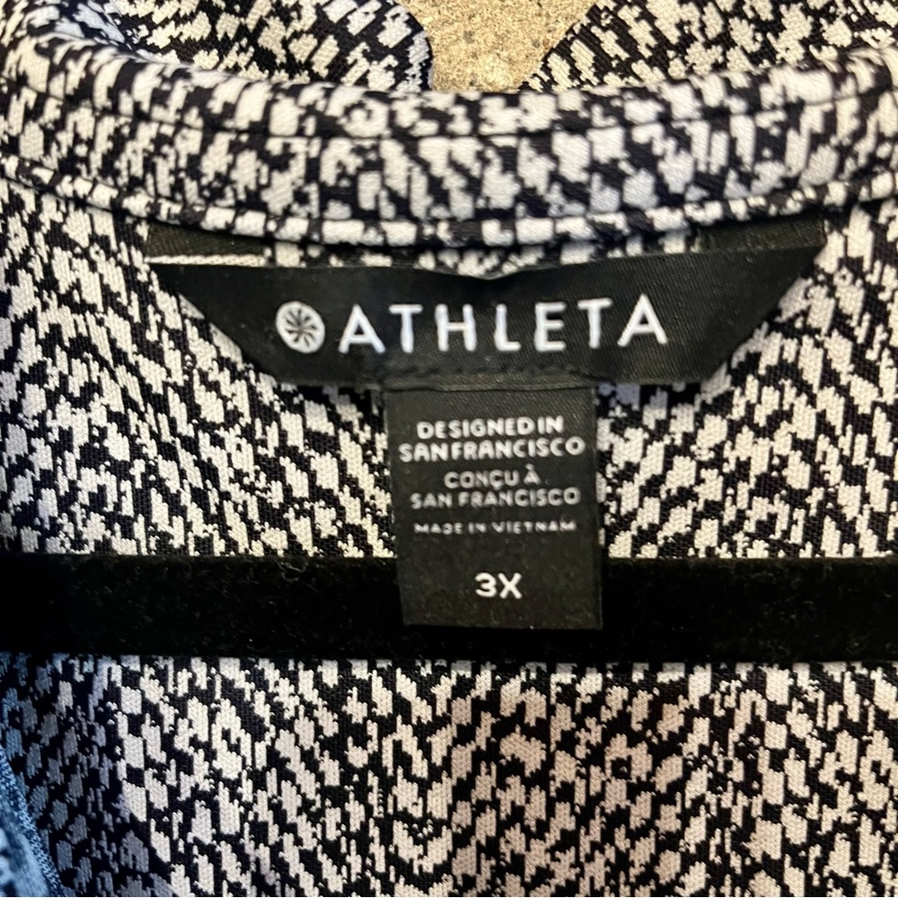 Athleta Textured Shirt Jacket - Size 3X - Picture 10 of 14